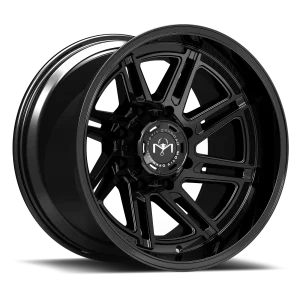 Motiv Off Road – Millenium – Black – 17″x9″ 0mm – All weather Wheels – 425B-7906800